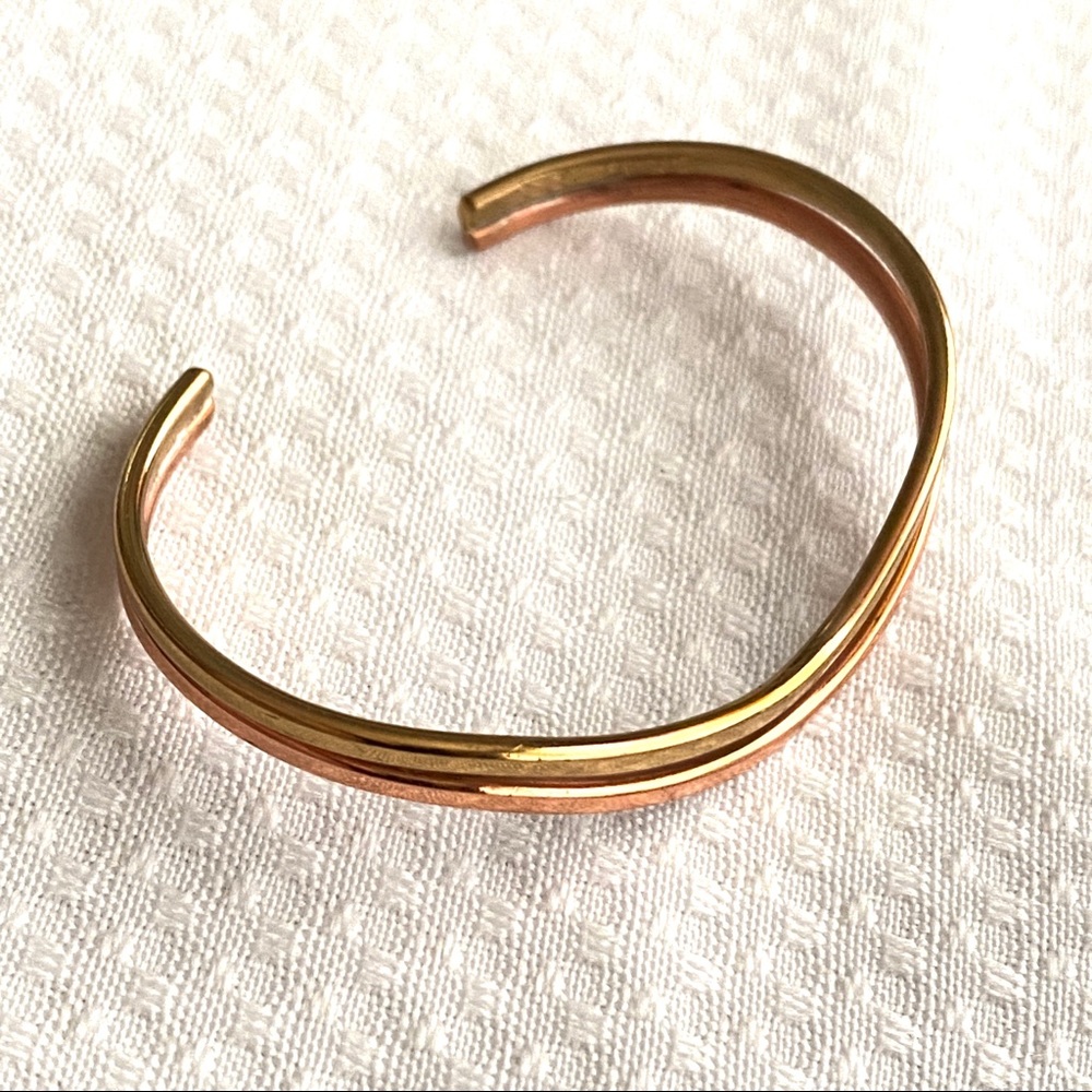 Sergio Lub California Wave Bracelet Copper & Brass